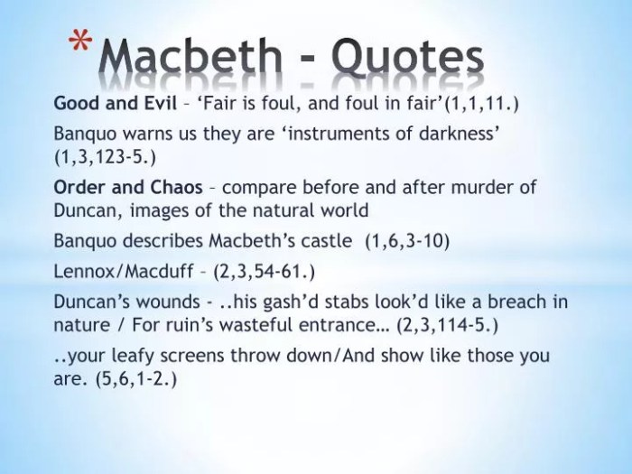 Quotes from macbeth act 4